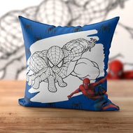 Spiderman Coloring Pillow| Nita's Krafty Kreations