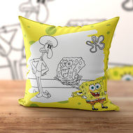 SpongeBob Pillow | Nita's Krafty Kreations