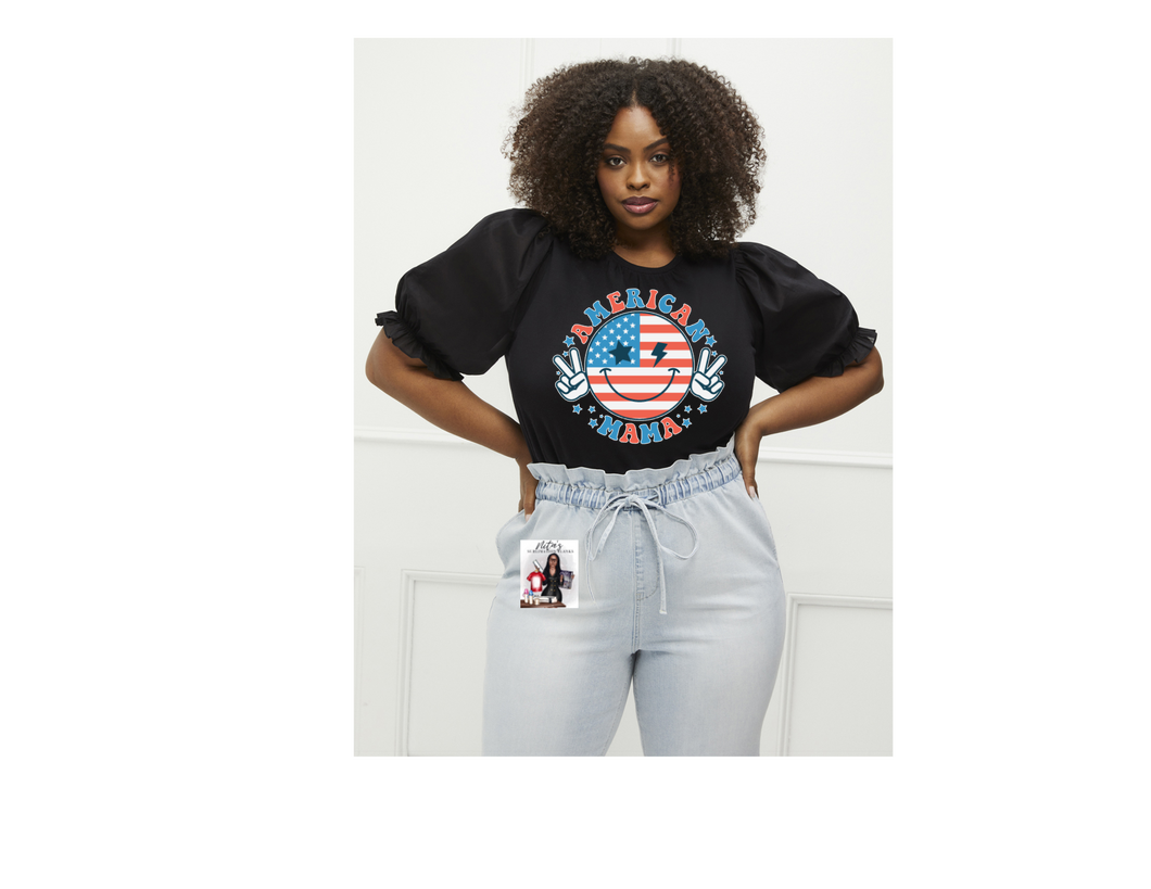 American Mama T-shirt | Nita's Krafty Kreations™