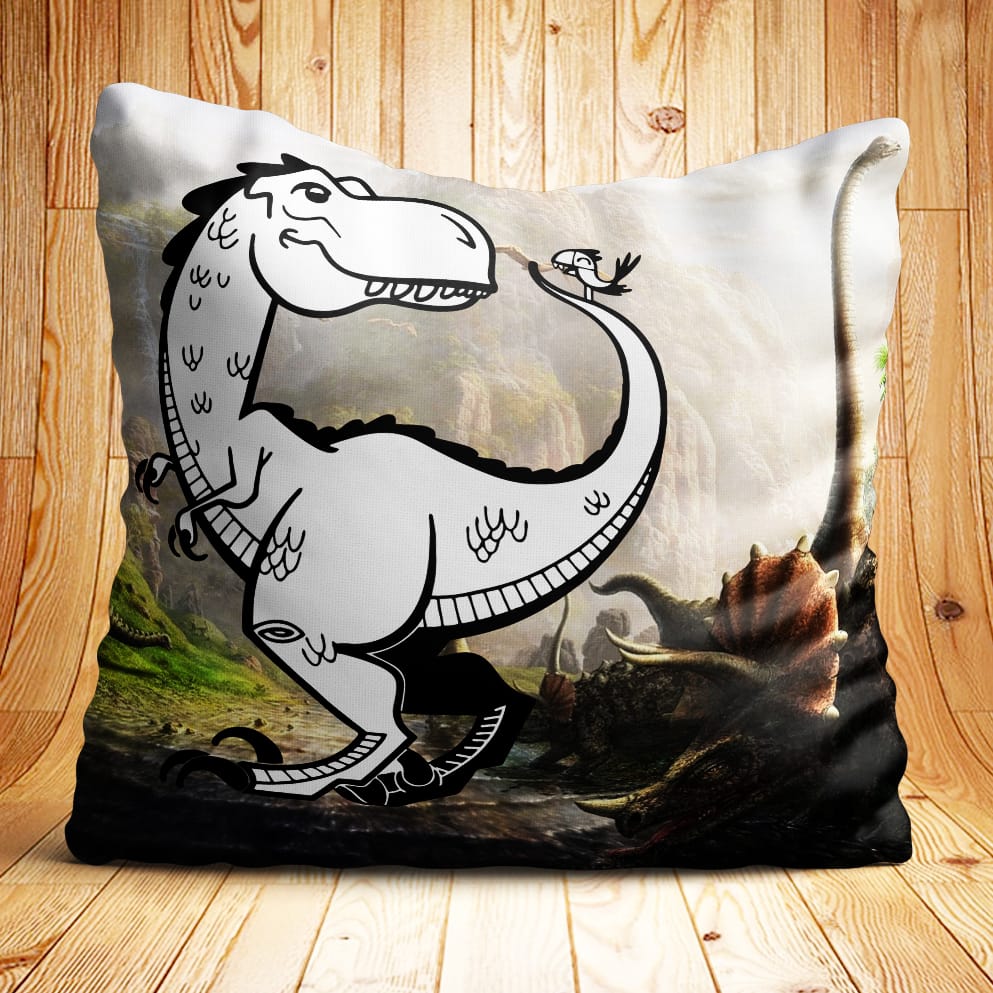 Dinosauria Coloring Pillow | Nita's Krafty Kreations