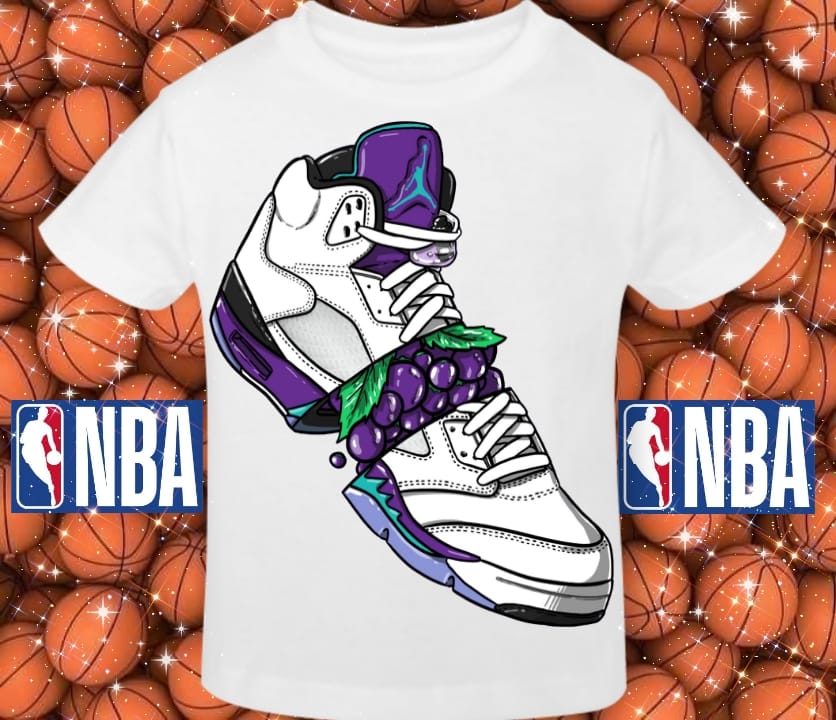 Purple Grape Nike T-shirt | Nita's Krafty Kreations™