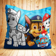 Paw Patrol Coloring Pillow | Nita's Krafty Kreations