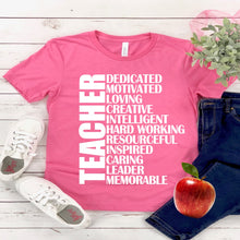 Cargar imagen en el visor de la galería, Teacher  Dedicated| Nita&#39;s Krafty Kreations™ (Copy)
