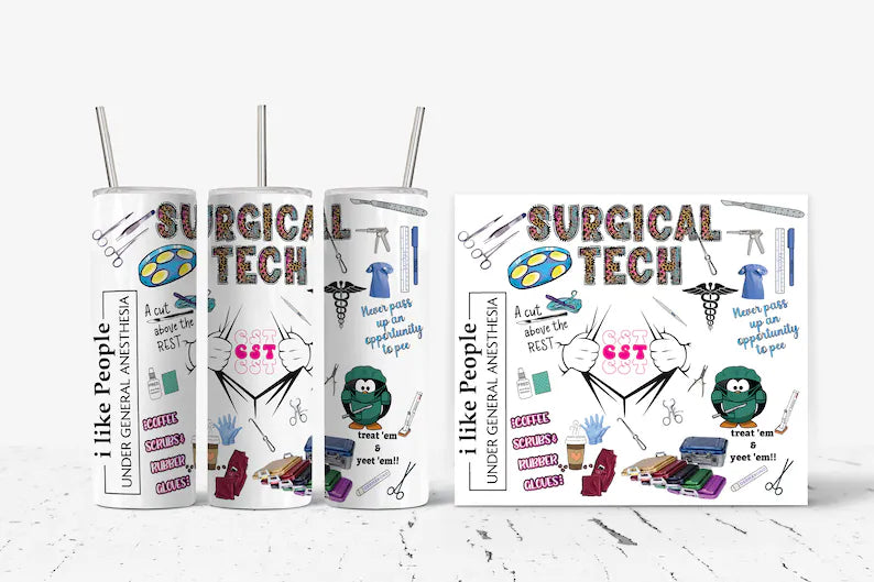 Surgical Tech Tumbler | Nita's Krafty Kreations™