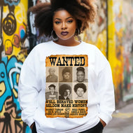 Wanted Sweatshirt/ Hoodies| Nita's Krafty Kreations™