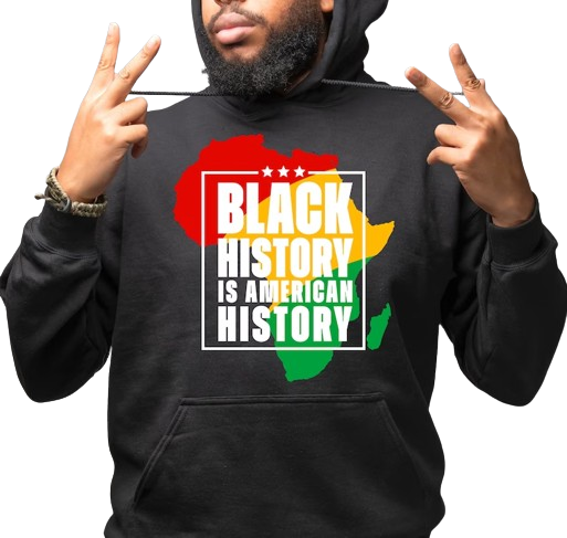 Black History Is American Sweatshirt/ Hoodies| Nita's Krafty Kreations™