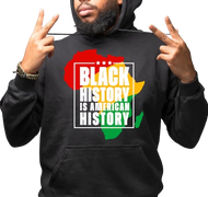 Black History Is American Sweatshirt/ Hoodies| Nita's Krafty Kreations™