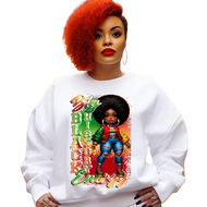 Big Black History Energy Sweatshirt/ Hoodies| Nita's Krafty Kreations™