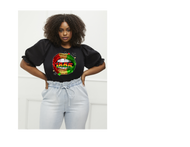 Juneteenth Lips Shirt Nita's Krafty Kreations™