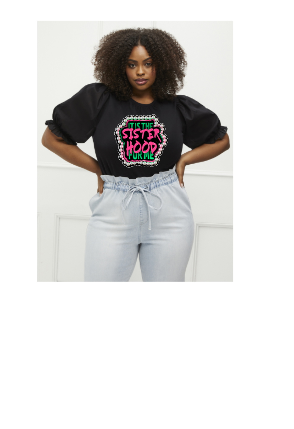 AKA SISTERHOOD T-shirt | Nita's Krafty Kreations™