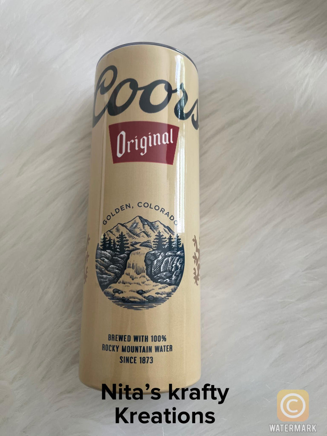 Original  Coors Tumbler | Nita's Krafty Kreations ™