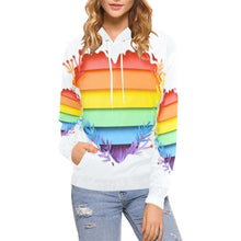 Load image into Gallery viewer, Pride All Over Print Hoodie for Women
