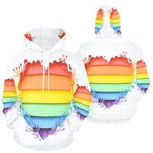 Load image into Gallery viewer, Pride All Over Print Hoodie for Women
