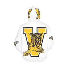 Cargar imagen en el visor de la galería, Valdosta Wildcat Male Hoodie All Over Print Hoodie for Men| Nita&#39;s Krafty Kreations™
