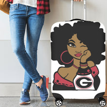 Load image into Gallery viewer, Georgia Girl  Cover Luggage Cover/Large 26&quot;-28&quot;| Nita&#39;s Krafty Kreations™
