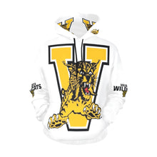 Cargar imagen en el visor de la galería, Valdosta Wildcat Male Hoodie All Over Print Hoodie for Men| Nita&#39;s Krafty Kreations™
