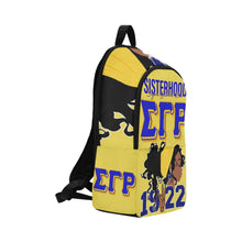 Load image into Gallery viewer, Sigma Gamma Rho Fabric Backpack | Nita&#39;s Krafty Kreations™
