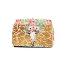 Cargar imagen en el visor de la galería, Flower Giraffe Multi-Function Diaper Backpack/Diaper Bag| Nita&#39;s Krafty Kreations™
