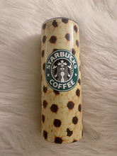 Load image into Gallery viewer, Sunflower Starbucks Tumbler  | Nita&#39;s Krafty Kreations™
