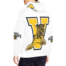 Cargar imagen en el visor de la galería, Valdosta Wildcat Male Hoodie All Over Print Hoodie for Men| Nita&#39;s Krafty Kreations™
