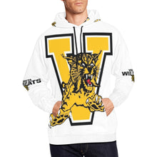 Cargar imagen en el visor de la galería, Valdosta Wildcat Male Hoodie All Over Print Hoodie for Men| Nita&#39;s Krafty Kreations™
