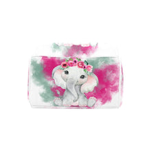 Load image into Gallery viewer, BABY Elephant ( White) Multi-Function Diaper Backpack/Diaper Bag| Nita&#39;s Krafty Kreations™
