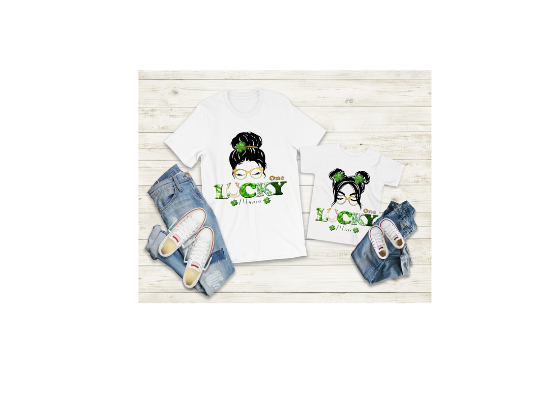 Lucky Mom T-Shirt   | Nita's Krafty Kreations™