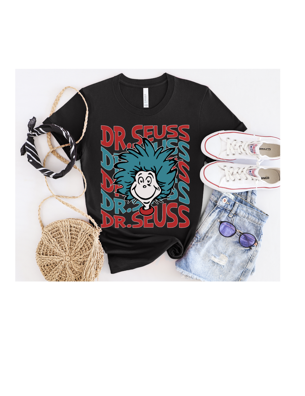 Dr Seuss Repeated Words T-Shirt | Nita's Krafty Kreations™