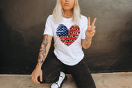 American Heart T-Shirt | Nita's Krafty Kreations™