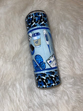 Cargar imagen en el visor de la galería, BLUE NURSE Tumbler | Nita&#39;s Krafty Kreations™
