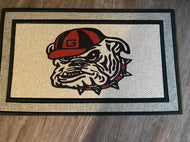 Georgia Bull Dog Doormat | Nita's Krafty Kreations™