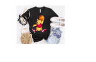 Jump Man Pooh Bear T-shirt | Nita's Krafty Kreations™