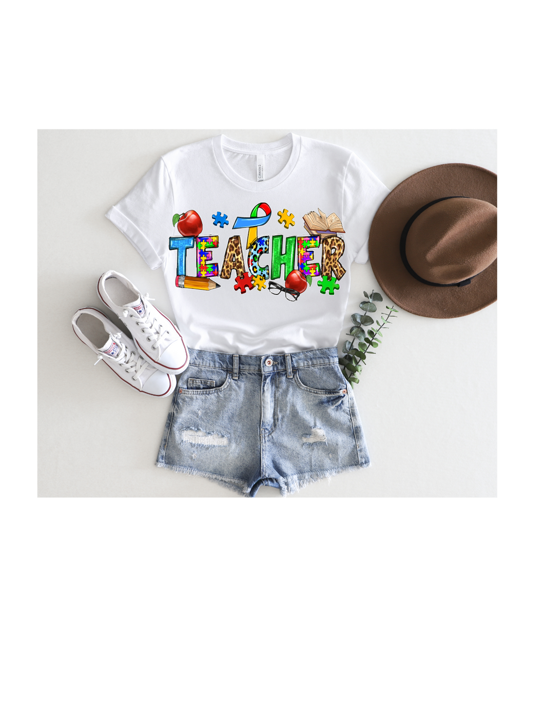 Teacher Autism T-Shirt |Nita's Krafty Kreations™