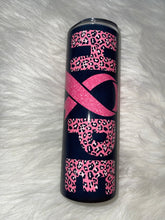 Cargar imagen en el visor de la galería, Fighting Cancer   20 oz tumbler| Nita&#39;s Krafty Kreations™
