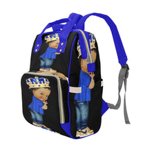 Load image into Gallery viewer, Prince Without Words Multi-Function Diaper Backpack/Diaper Bag| Nita&#39;s Krafty Kreations™
