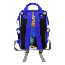 Load image into Gallery viewer, Prince Without Words Multi-Function Diaper Backpack/Diaper Bag| Nita&#39;s Krafty Kreations™
