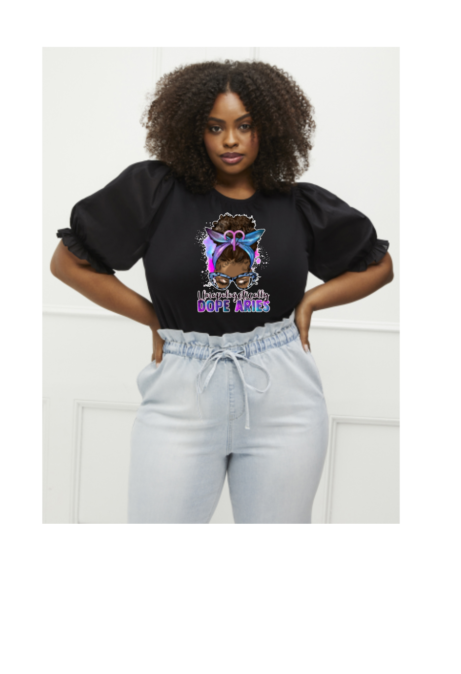 Unapologetically Dope Aries T-SHIRT | Nita's Krafty Kreations™