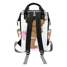 Load image into Gallery viewer, My little Princess Pink  Multi-Function Diaper Backpack/Diaper Bag| Nita&#39;s Krafty Kreations™
