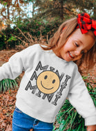 Retro Mini Happy Face Toddler / Youth T-shirt |Nita's Krafty Kreations™