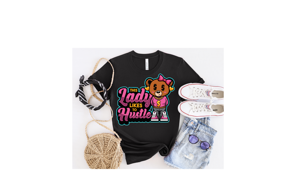 Lady Hustle T-shirt | Nita's Krafty Kreations™